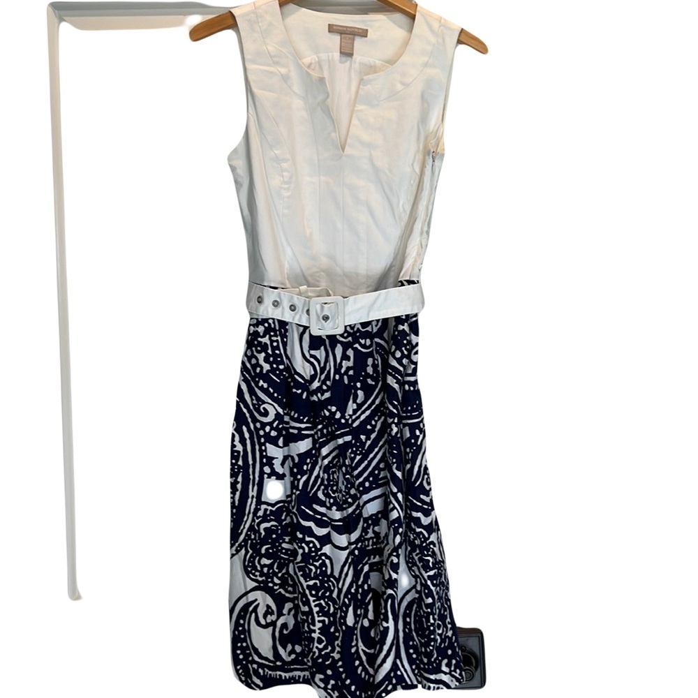 Banana Republic blue and white ladies cotton dress